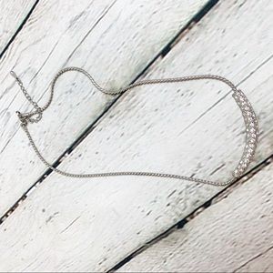 Necklace with glittering stones